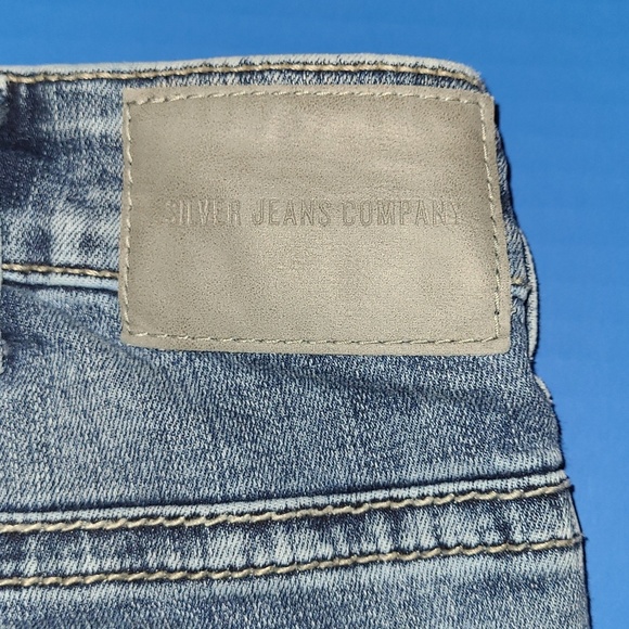 Men's SILVER ZAC BLUE Jeans SIZE 36x30 - Picture 4 of 15